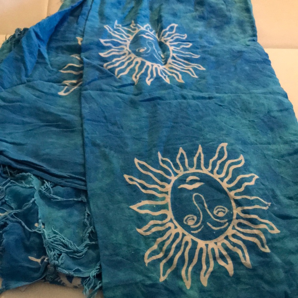 2 for $10 ☀️ Blue beach wrap dress